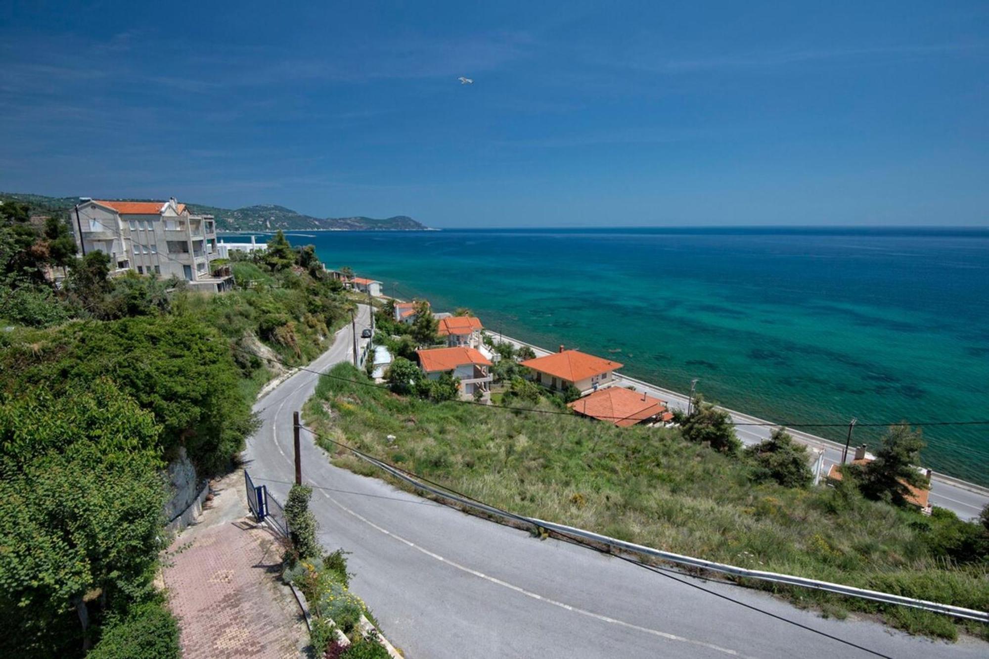 Blue Dream Seaside Villa With Superb Sea Views キミ エクステリア 写真