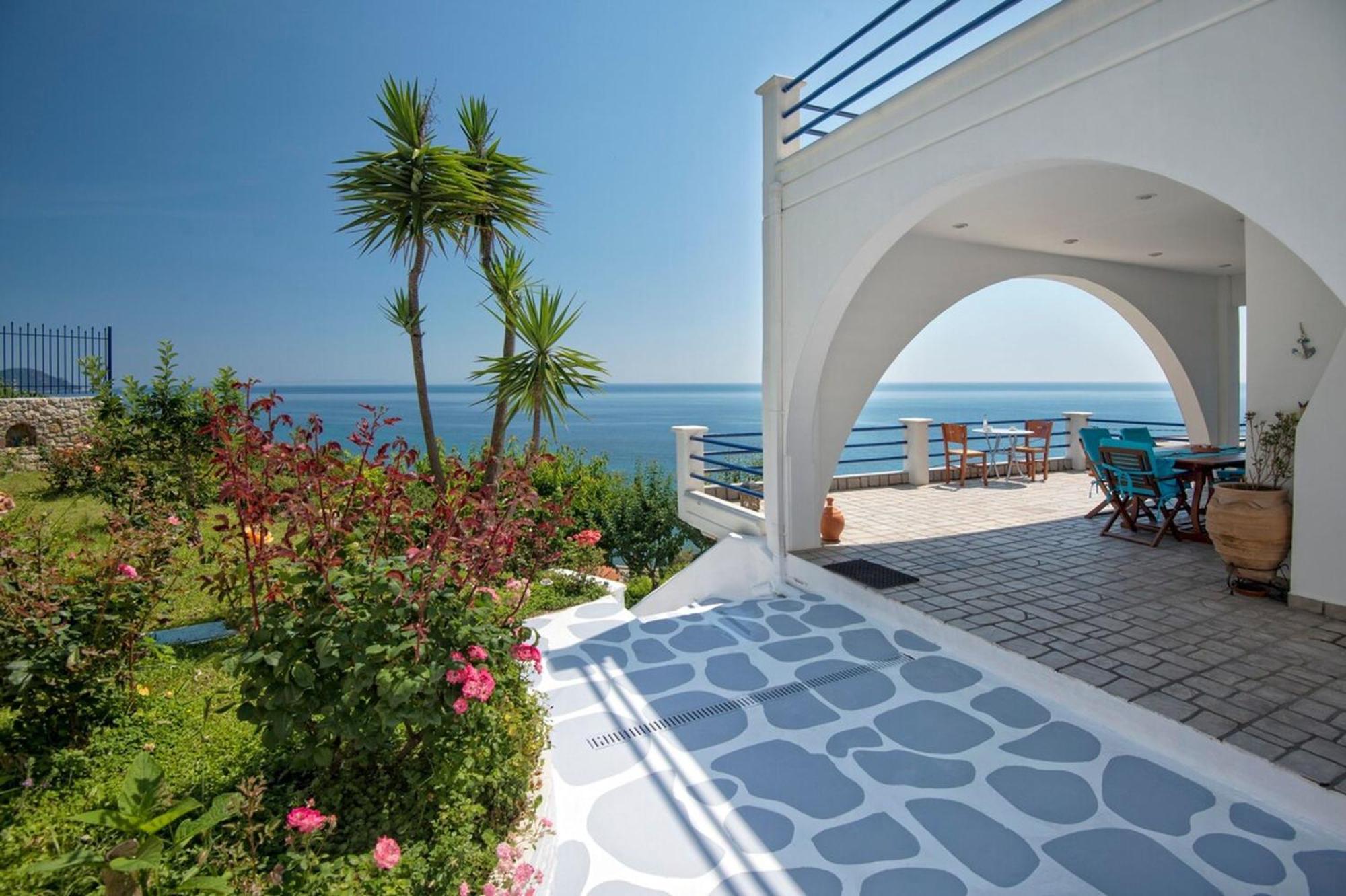 Blue Dream Seaside Villa With Superb Sea Views キミ エクステリア 写真