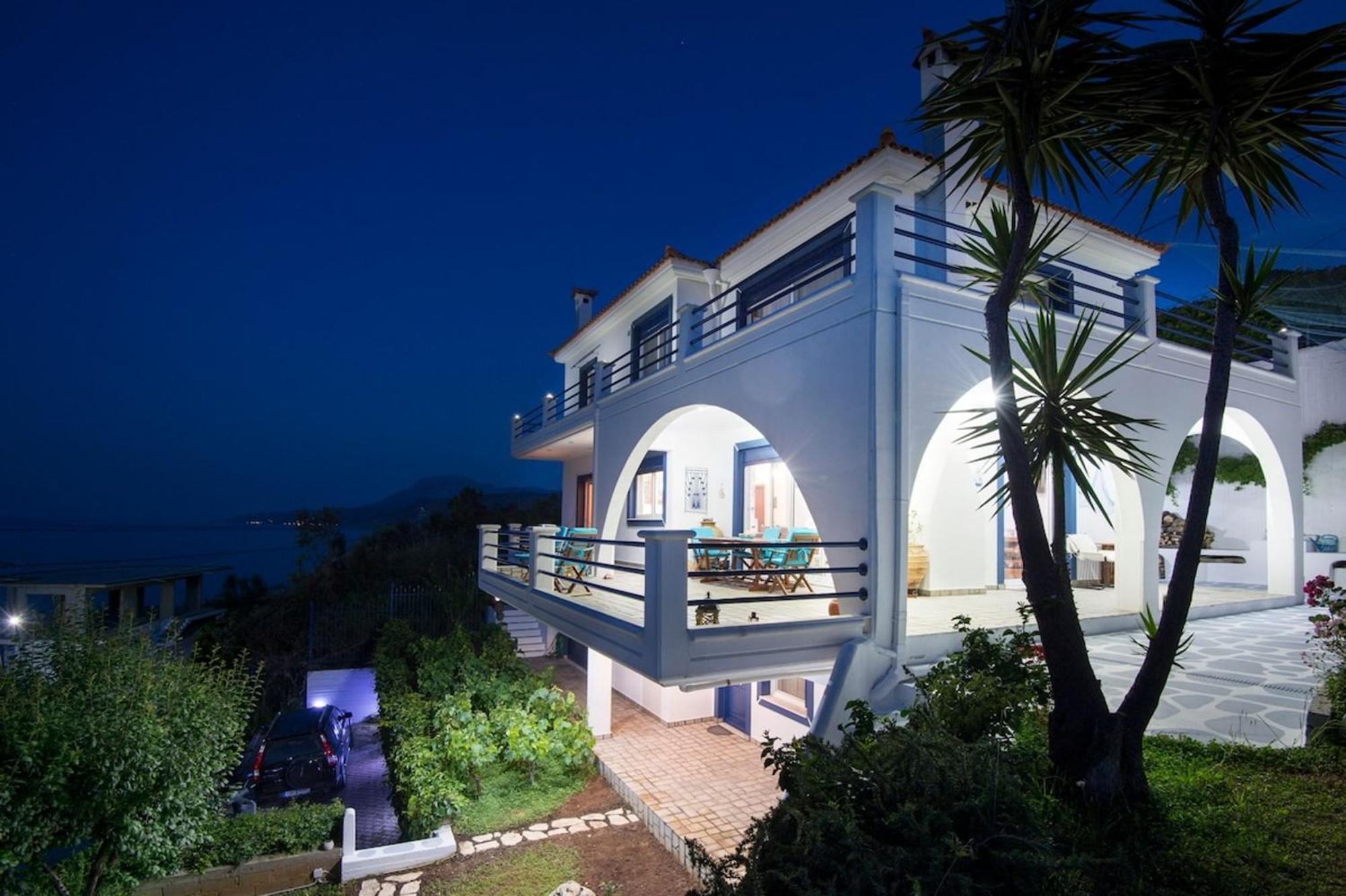 Blue Dream Seaside Villa With Superb Sea Views キミ エクステリア 写真