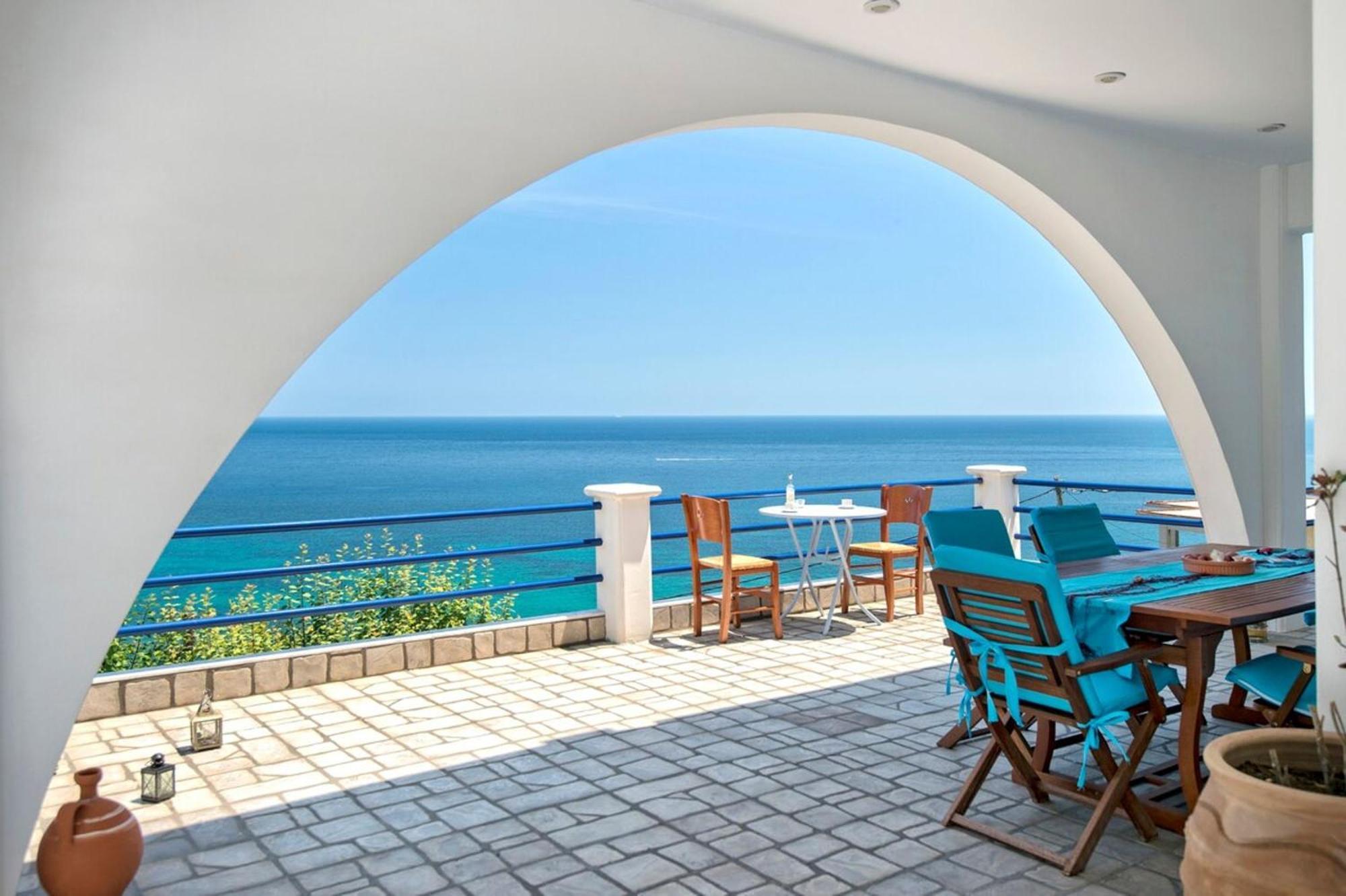 Blue Dream Seaside Villa With Superb Sea Views キミ エクステリア 写真