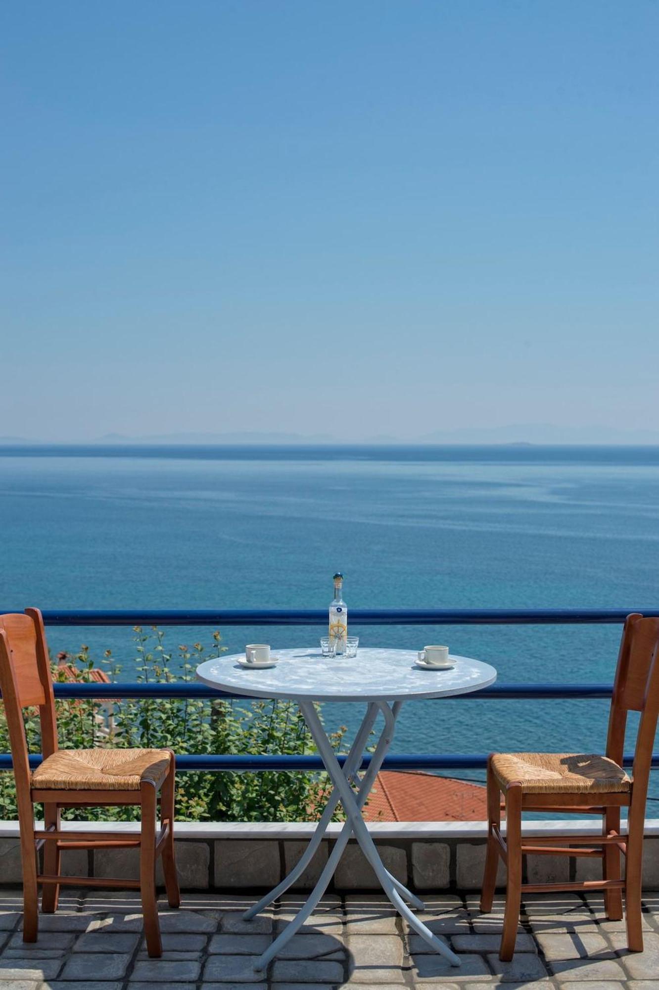 Blue Dream Seaside Villa With Superb Sea Views キミ エクステリア 写真